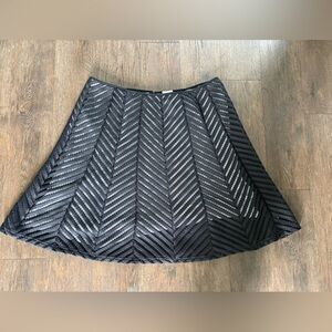 NWT Size 18W Worthington Woman black full skirt.  Lined in white.